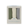 Picture of Cotton Muslin Swaddle 3 Pack - Fern by Little Unicorn