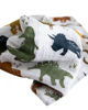 Picture of Cotton Muslin Swaddle 3 Pack Dino Friends 2 by Little Unicorn