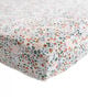 Picture of Cotton Muslin Crib Sheet - Pressed Petals by Little Unicorn
