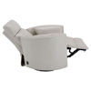 Picture of Raggio Power Swivel Recliner - Florence Ivory Leather | by PL Heritage Furniture 