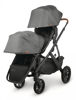 Picture of VISTA V2 Stroller - GREYSON (charcoal melange/carbon frame and saddle brown leather) - by Uppa Baby