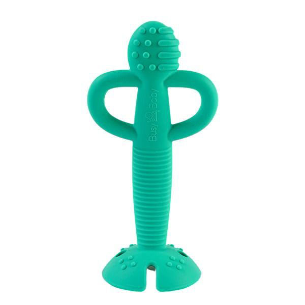 Picture of A Busy Baby Teether & Training Spoon - Spearmint