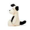 Picture of Bashful Black & Cream Puppy Medium 12" x 5"  by Jellycat