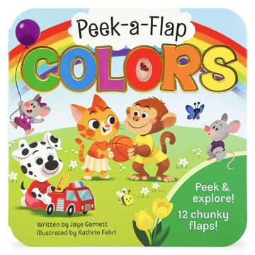 Picture of Peek a Flap: Colors Board book