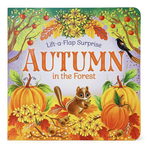 Picture of Autumn In The Forest Deluxe Lift-a-Flap & Pop-Up Seasons Board Book for Fall