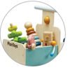 Picture of Delivery Bike - Orchard - by Plan Toys