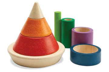 Picture of Cone Sorting - Unit Link - by Plan Toys