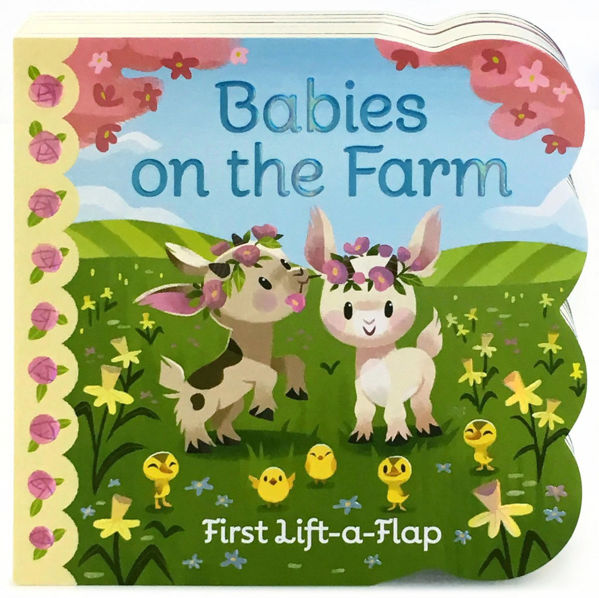 Picture of Babies on the Farm Chunky Lift a Flap book