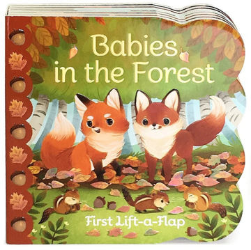 Picture of Babies in the Forest Chunky Lift a Flap book