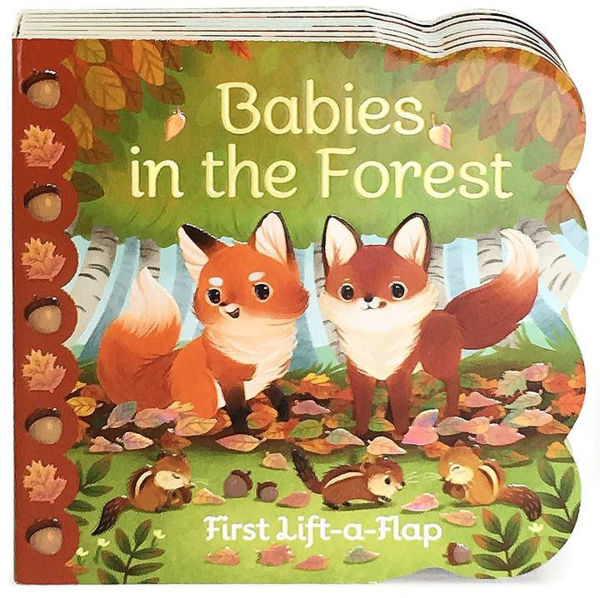 Picture of Babies in the Forest Chunky Lift a Flap book | Cottage Door Press