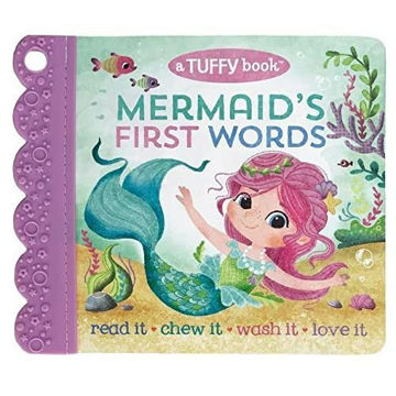 Picture of Tuffy Mermaid's First Words Book - Washable, Chewable, Unrippable Pages With Hole For Stroller Or Toy Ring, Teether Tough, Ages 0-3