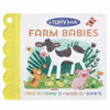 Picture of Tuffy Farm Babies Book - Washable, Chewable, Unrippable Pages With Hole For Stroller Or Toy Ring, Teether Tough, Ages 0-3
