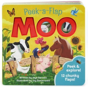Picture of Moo Peek a Flap book