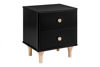 Picture of Lolly 2 Drawer Nightstand with USB Port - By Babyletto