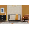 Picture of Lolly 3-N-1 Crib - Black and Washed Natural - By Babyletto