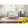 Picture of Lolly 3-in-1 Crib - Grey and Washed Natural - By Babyletto