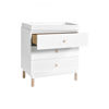 Picture of Gelato 3 Drawer Changer Dresser with Removable Changer Tray White - by Babyletto