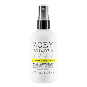 Picture of Zoey Naturals Vanilla Grapefruit Hair Detangler - 4 oz.