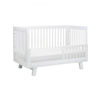 Picture of Hudson 3-in-1 Convertible Crib White with Toddler Bed Conversion Kit- By Babyletto