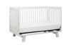 Picture of Hudson 3-in-1 Convertible Crib White with Toddler Bed Conversion Kit- By Babyletto