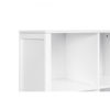 Picture of Hudson Cubby Bookcase in White - by BabyLetto