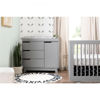 Picture of Hudson 3-Drawer Changer Dresser Grey with Removable Changing Tray - by Babyletto