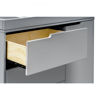 Picture of Hudson 3-Drawer Changer Dresser Grey with Removable Changing Tray - by Babyletto