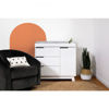 Picture of Hudson 3-Drawer Changer Dresser White with Removable Changing Tray - by Babyletto
