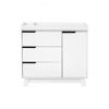 Picture of Hudson 3-Drawer Changer Dresser White with Removable Changing Tray - by Babyletto