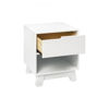 Picture of Hudson Nightstand with USB Port in White - by BabyLetto