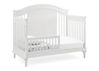 Picture of Juliette 6-in-1 Convertible Crib with toddler guardrail -  Bianca White