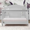 Picture of Juliette 6-in-1 Convertible Crib with toddler guardrail -  Moonstruck Grey
