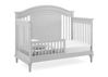 Picture of Juliette 6-in-1 Convertible Crib with toddler guardrail -  Moonstruck Grey