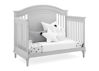 Picture of Juliette 6-in-1 Convertible Crib with toddler guardrail -  Moonstruck Grey