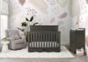 Picture of Caden 4-In-1 Crib with Storage Drawer - Rustic Grey | Simmons Baby