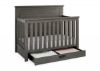Picture of Caden 4-In-1 Crib with Storage Drawer - Rustic Grey | Simmons Baby