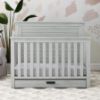 Picture of Caden 4-In-1 Crib with Storage Drawer - Rustic Mist | Simmons Baby