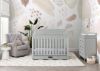 Picture of Caden 4-In-1 Crib with Storage Drawer - Rustic Mist | Simmons Baby