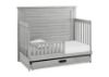Picture of Caden 4-In-1 Crib with Storage Drawer - Rustic Mist | Simmons Baby