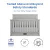 Picture of Caden 4-In-1 Crib with Storage Drawer - Rustic Mist | Simmons Baby