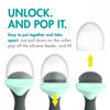 Picture of PULP Silicone Feeder - Mint Green | by Boon