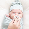 Picture of Hello World Bubbi Pacifier | Bella Tunno