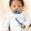 Picture of Mini Man Bubbi Pacifier - by Bella Tunno