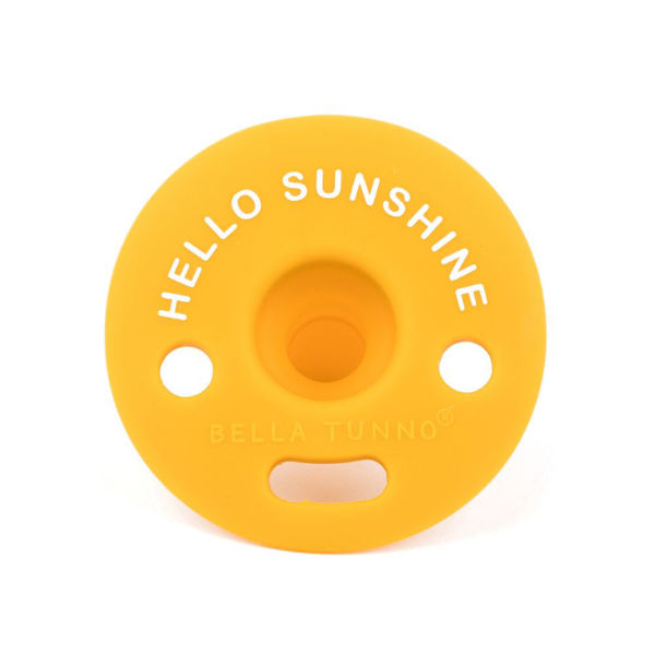 Picture of Hello Sunshine Bubbi Pacifier - by Bella Tunno