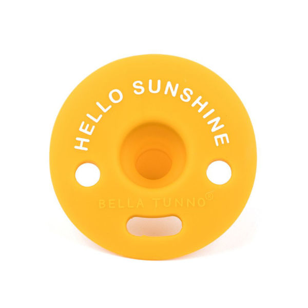 Picture of Hello Sunshine Bubbi Pacifier | Bella Tunno