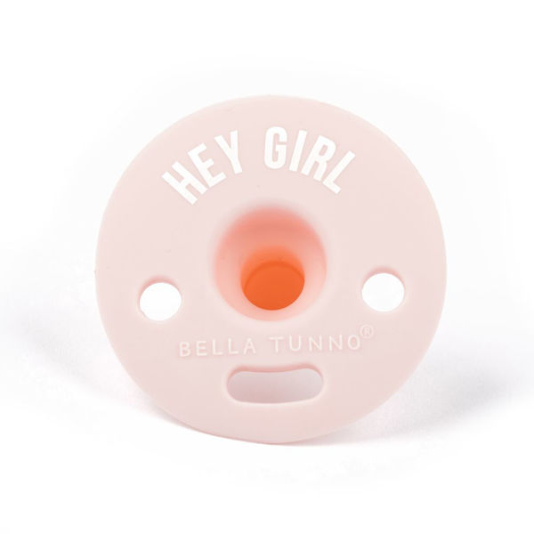 Picture of Hey Girl Bubbi Pacifier | Bella Tunno