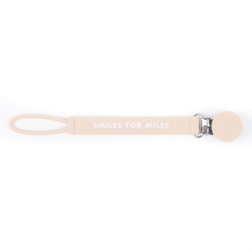 Picture of Smiles for Miles Signatuer Pacifier Clip - by Bella Tunno