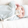 Picture of New Here Signatuer Pacifier Clip - by Bella Tunno