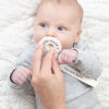 Picture of New Here Signatuer Pacifier Clip - by Bella Tunno