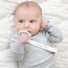 Picture of New Here Signatuer Pacifier Clip - by Bella Tunno